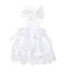Карнавальный наряд белое платье с крыльями бабочки 4 6 лет Snowmen Е92177...