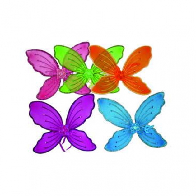 Карнавальные крылья бабочки с цветком Snowmen Е92242