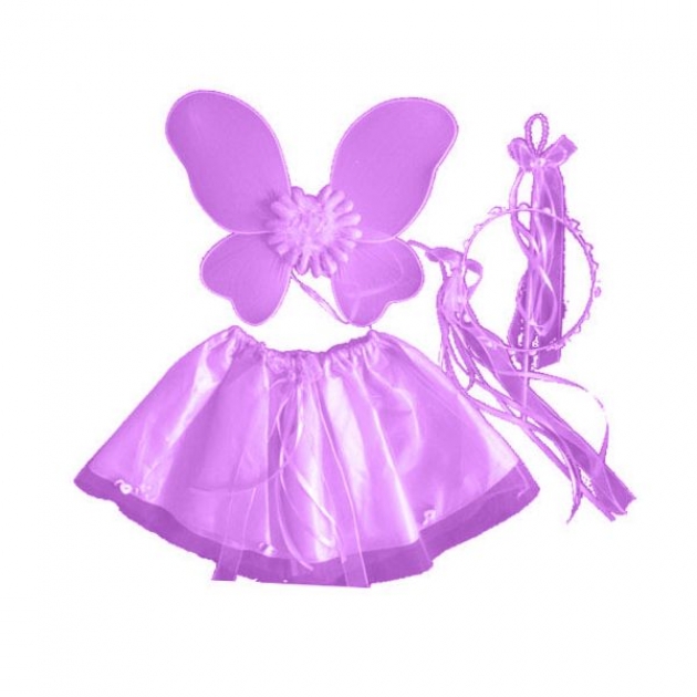 Карнавальный набор бабочки фиолетовый Snowmen Е93179-3