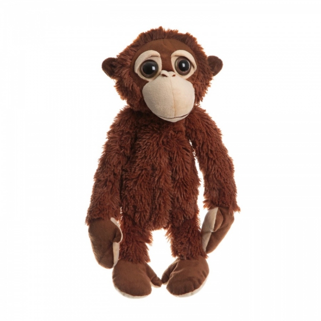 Мягкая сумочка обезьянка коричневая 43 см Snowmen Е96004