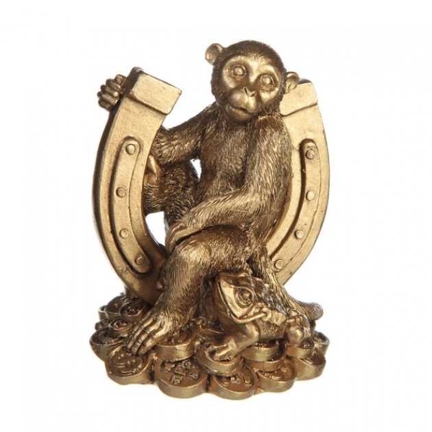 Новогодняя фигурка символ года обезьянка 6.7 см Snowmen Е96036