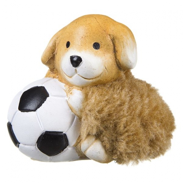 Фигурка собака с футбольным мячом 5.5 см Snowmen Е96438