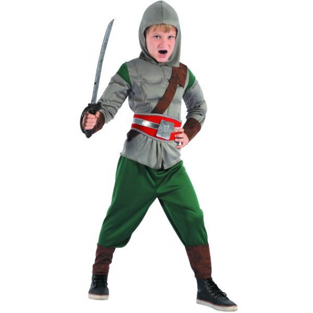 Карнавальный костюм рыцарь с мускулатурой 120 130 см Snowmen Е96492