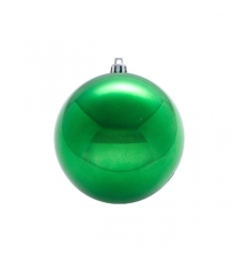 Новогоднее украшение зеленый шар 20 см Snowmen ЕК0025