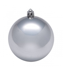 Большая новогодняя елочная игрушка блестящий шар 25 см Snowmen ЕК0080-1...