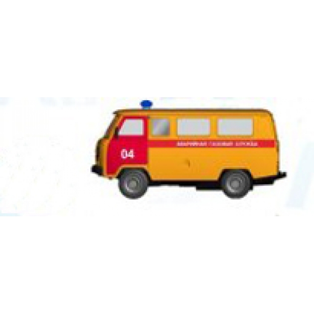  металлическая машинка автопарк аварийная газовая служба Solmar Pte Ltd Р41134
