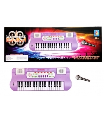 Синтезатор музыкальный бум с микрофоном фиолетовый Solmar Pte Ltd Т59140...