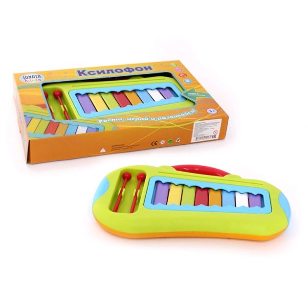 Детский ксилофон с нотами Sonata IT101418