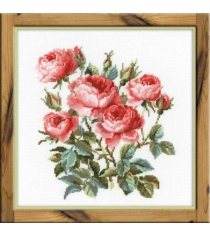 Набор для вышивания Сотвори сама садовые розы 1046