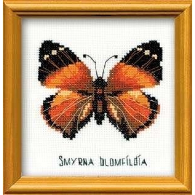 Набор для вышивания Сотвори сама бабочка нимфалида НВ094