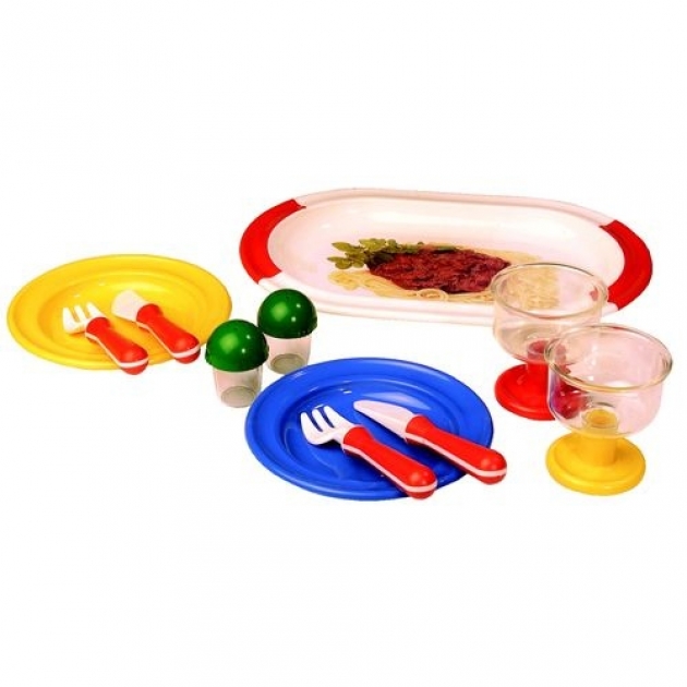 Набор игрушечной посуды Spielstabil Сытный обед 11 предметов 3092