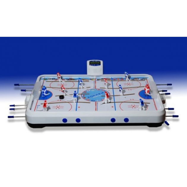 Настольная игра хоккей э с электронным табло Спорт Тойз 641 ТОПАЗ