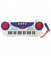 Детский синтезатор с микрофоном my first musical keyboard SS Music 11041...