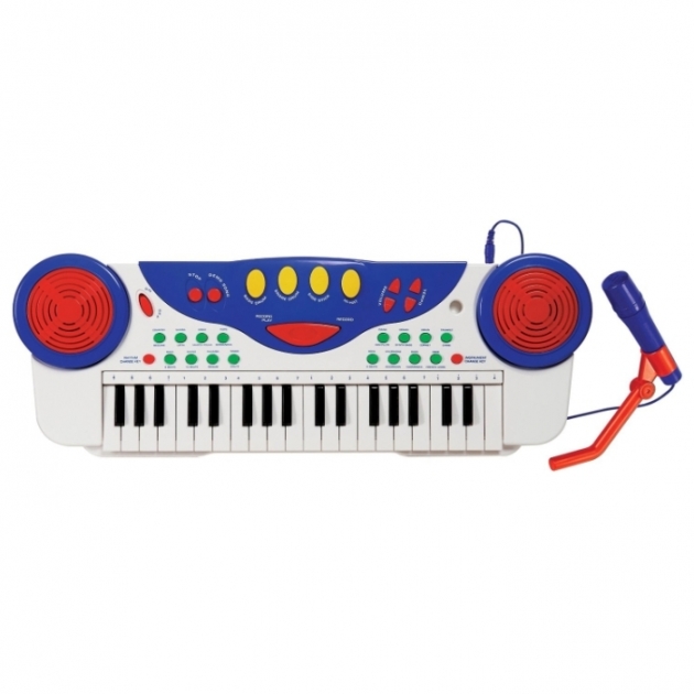 Детский синтезатор с микрофоном my first musical keyboard SS Music 11041