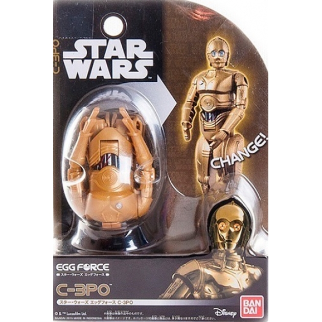 Яйцо трансформер Star Wars Bandai C 3PO 84547