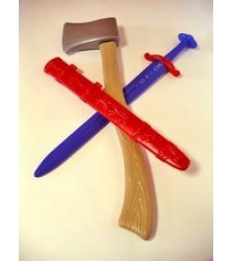 Оружие викинга топор меч Строим вместе счастливое детство 5043