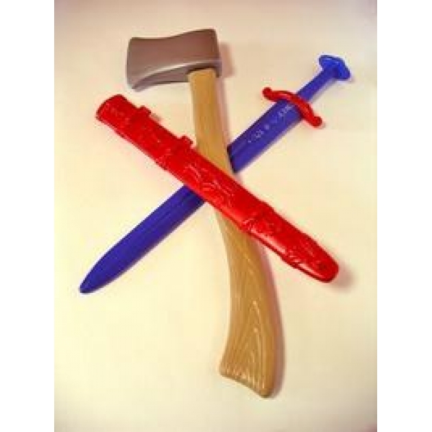 Оружие викинга топор меч Строим вместе счастливое детство 5043
