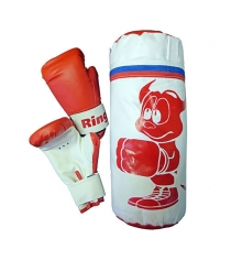 Набор боксерский RealSport мешок 30 см, перчатки НД-630