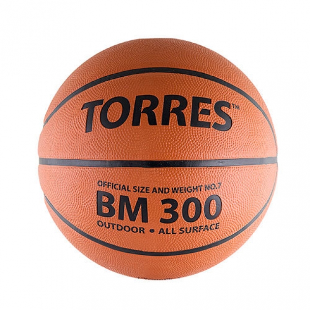 Мяч баскетбольный TORRES BM300 B00017