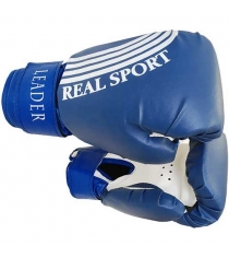 Перчатки боксерские RealSport LEADER 6 унций 28265825