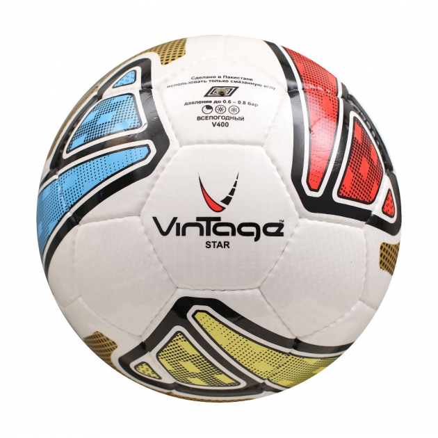 Мяч футбольный Vintage Star V400