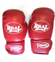Перчатки боксерские RealSport 8 унций ES-0630