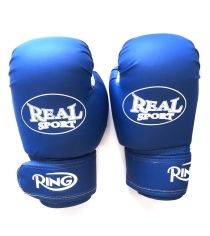 Перчатки боксерские RealSport 8 унций ES-0640