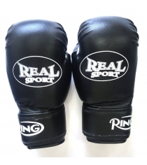 Перчатки боксерские RealSport 10 унций ES-0636