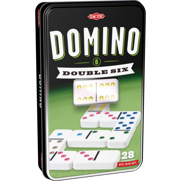 Домино duble six Tactic Games 53913