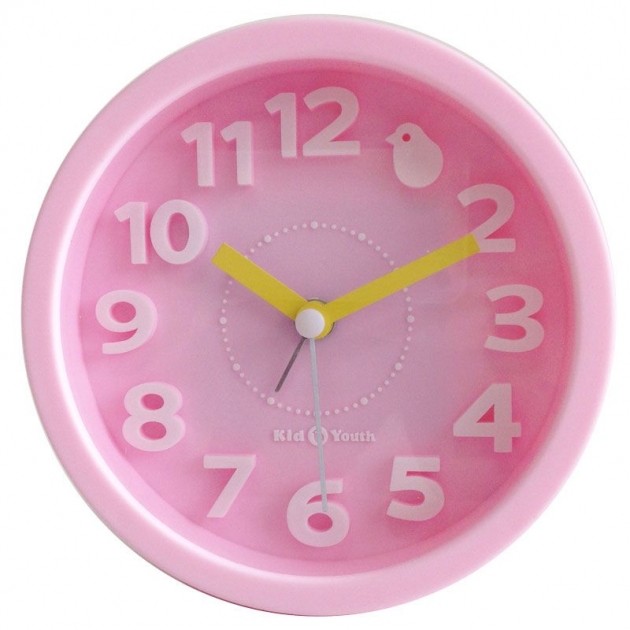 Часы-будильник Tct Nanotec розовый