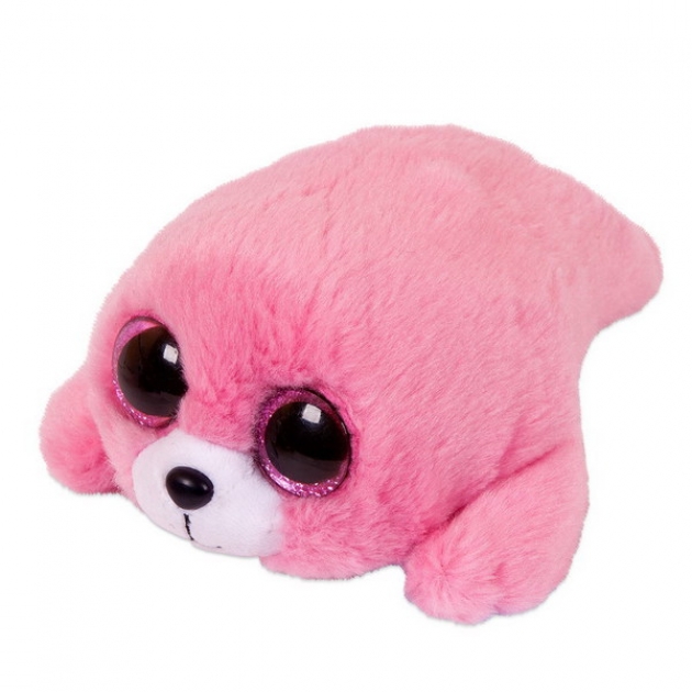 Мягкая игрушка тюлень 18 см розовый Teddy toys M0081