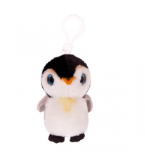 Пингвин на брелоке 9 см белый Teddy toys M0070