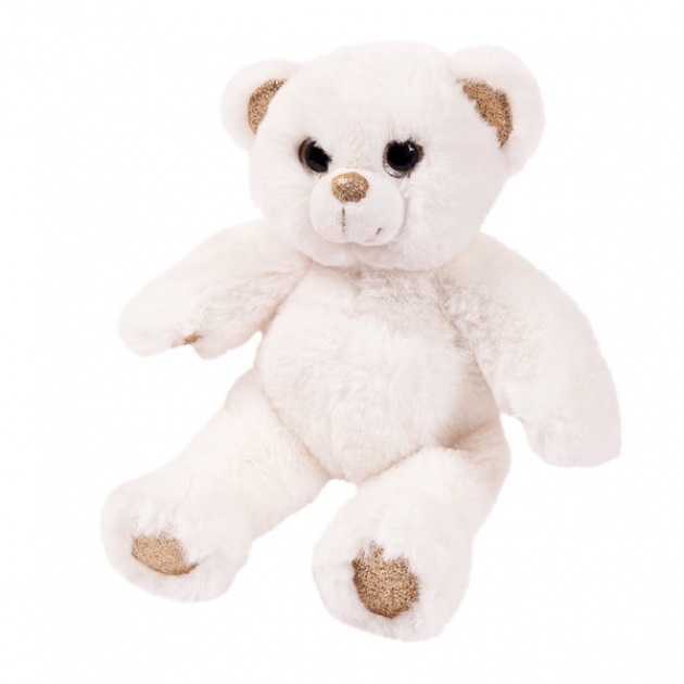 Мягкая игрушка медведь белый 16 см Teddy toys M101