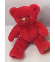 Мягкая игрушка медведь красный 16 см Teddy toys M102...
