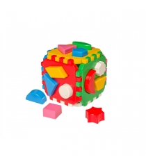 Кубик сортер умный малыш 24 элемента ТехноК 458