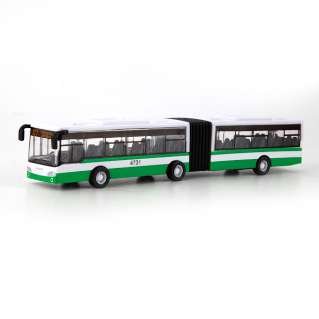 Автобус металлический инерционный Технопарк
