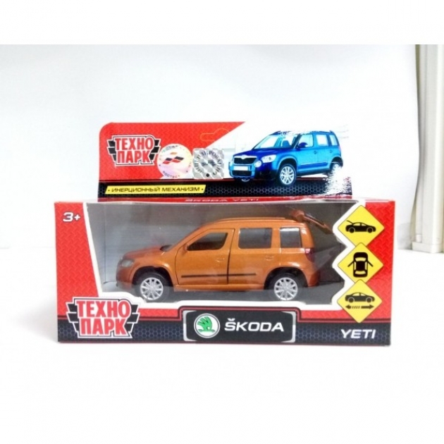 Машина skoda yeti 12 см Технопарк YETI-M