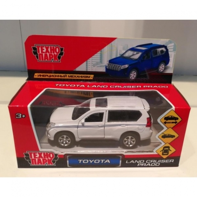 Машина инерционная toyota prado 12 см Технопарк PRADO-M