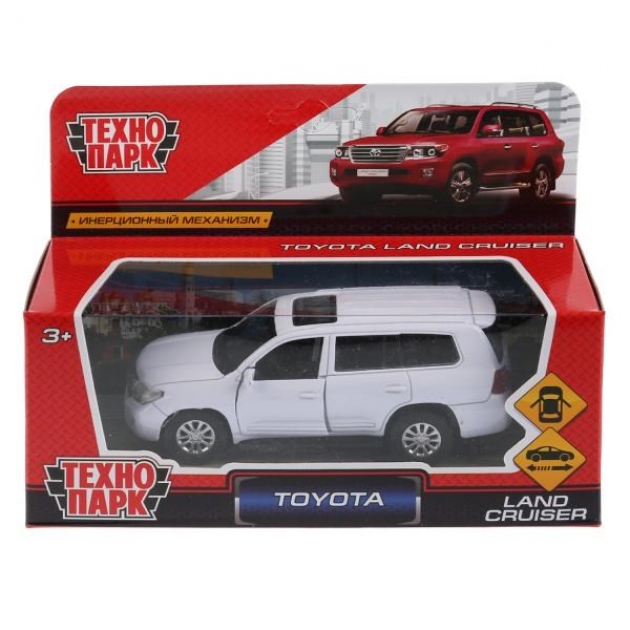 Машина инерционная toyoto land cruiser 12 5 см Технопарк CRUISER WT