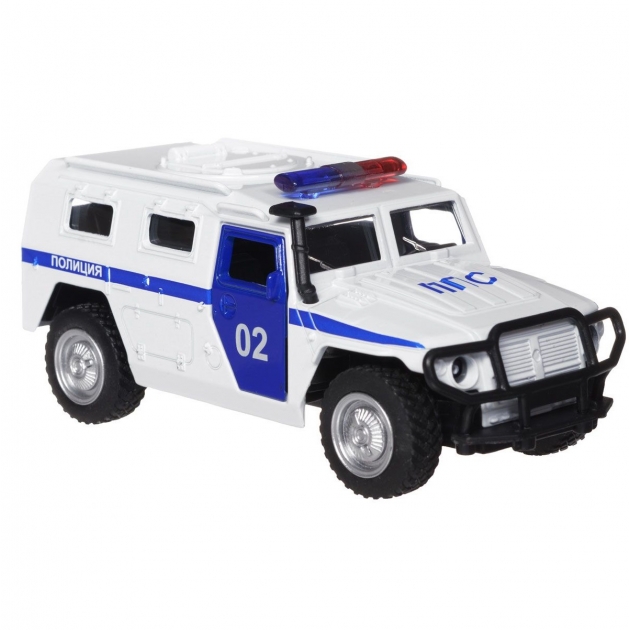 Машина металл инерционная газ тигр полиция Технопарк