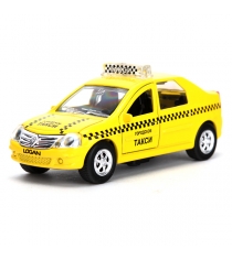 Коллекционная модель renault logan городское такси 1:43 Технопарк SB-13-21-3