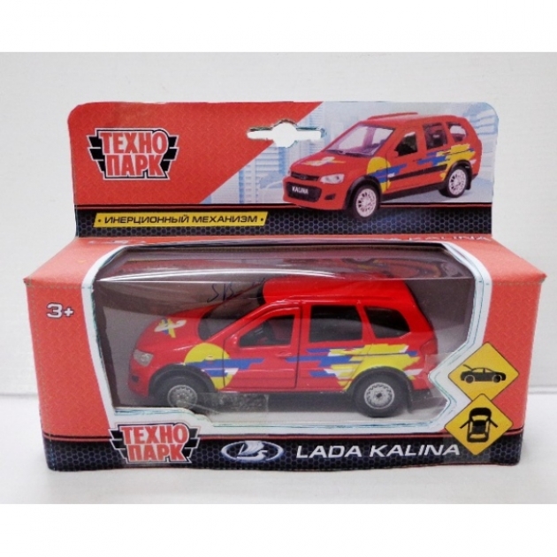 Машина металл lada kalina спорт 12 см Технопарк