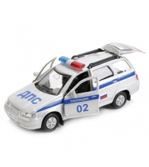 Машина технопарк металлическая lada 111 полиция Технопарк