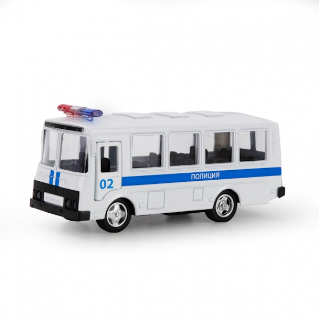 Автобус металл инерционная паз полиция Технопарк