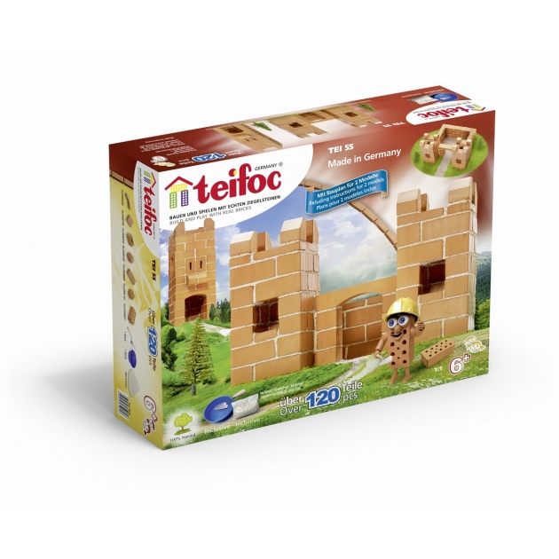 Конструктор Teifoc tei 55 крепость 2 модели