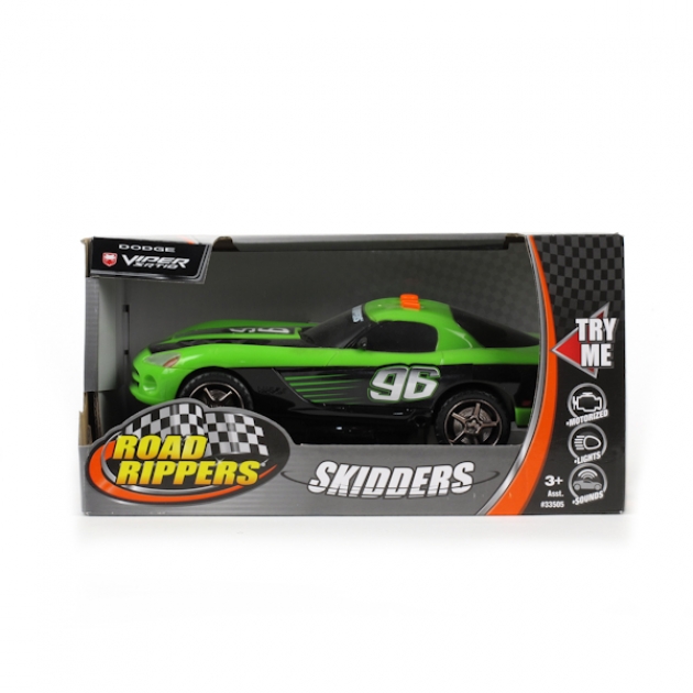 Игрушечная машина road rippers dodge viper srt Toy State 33505_зеленый