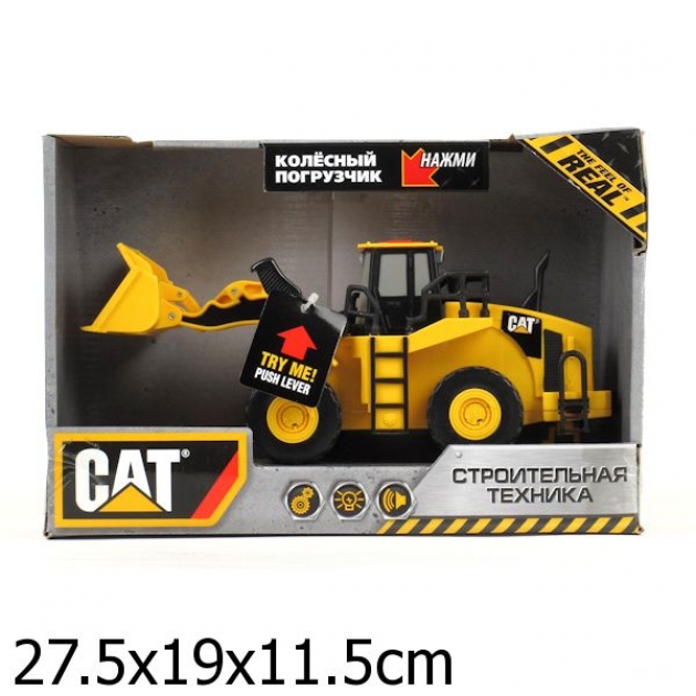 Колесный погрузчик cat Toy State 34623TS-R