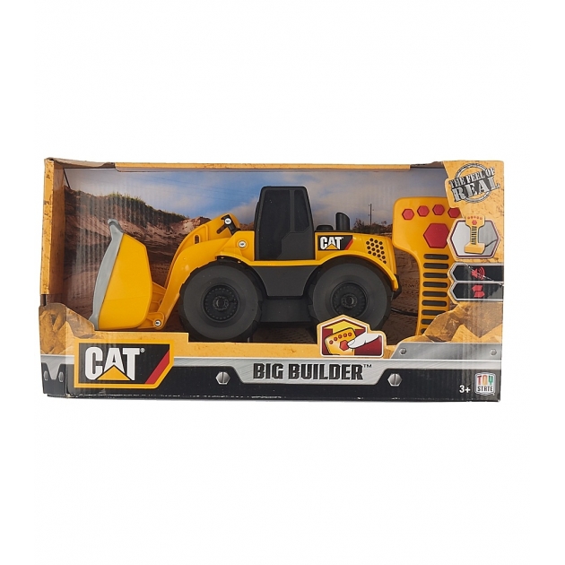 Экскаватор д/у сat big builder звук 22 5 см Toy State 36623TS