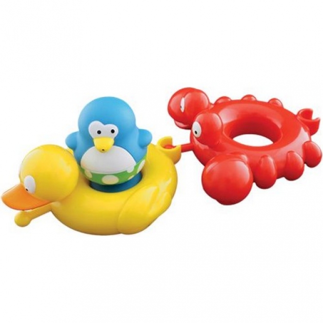 Toy target Веселые друзья утка и краб Water Fun 23145