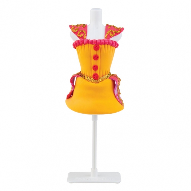 Пластилин Toy target Fashion Dough и манекеном желтый 99095